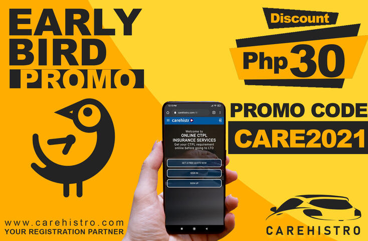 Early Bird Promo